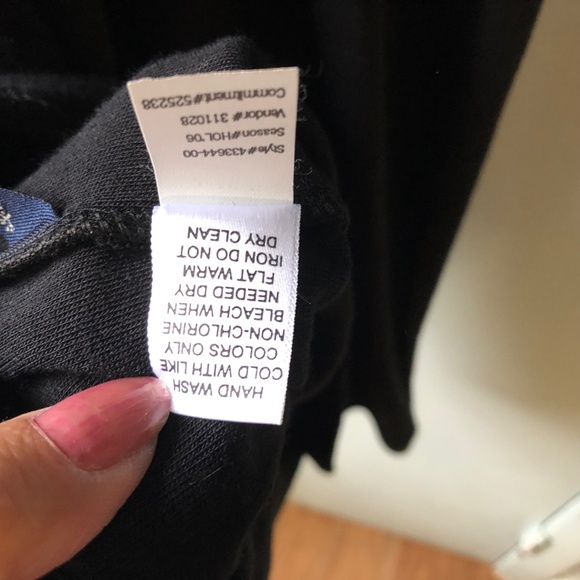 Banana Republic Dress Black Size 12 NEW Wool Blend - Picture 7 of 7